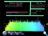 Screenshot der SETI-Software BOINC