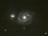 Die Whirlpool-Galaxie (M51) © AAW Darmstadt